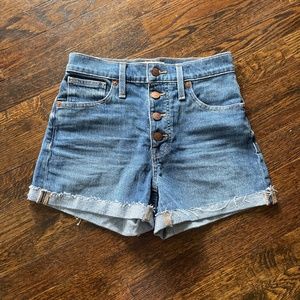 Madewell denim shorts